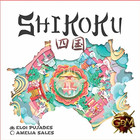 Shikoku Karten-Set mit Tischplatte, Weiß (GDM GDM128)