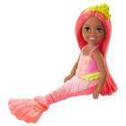 Barbie Dreamtopia Chelsea Mermaid Doll, 6.5-inch with...