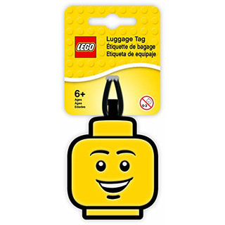 LEGO 4895028511678 Face Gepäckanhänger, gelb