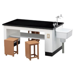 1/12 Science Room Desk & Chai