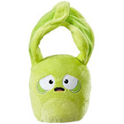 HANAZUKI B8375EL2 Scared Hemka Plush Toy, Lime Green