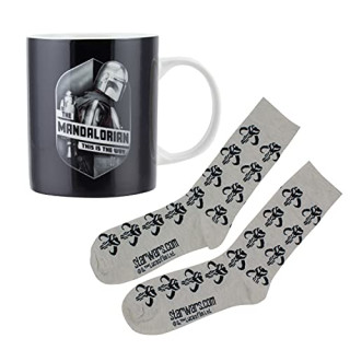Paladone The Mandalorian Mug and Socks
