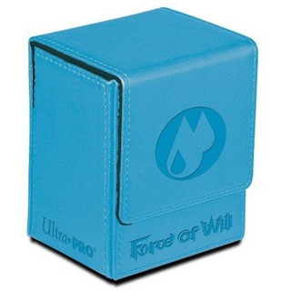 Ultra Pro Deck Box Flip - Force of Will - Water Magic Stone