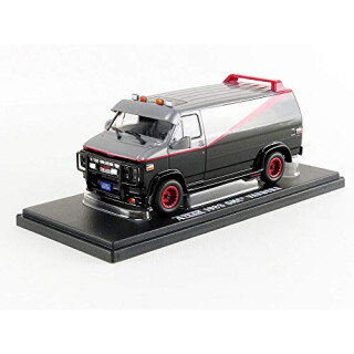 Greenlight Collectibles - DieCast Model GMC VANDURA 1983 From A-TEAM Tv Movie 12cm - Scale 1/43 - 86515 Black