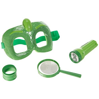 PJ Masks Gekko - Adventureset 4 tlg. bestehend aus: Lupe, Taschenlampe, Maske und Slap-Armband in Geschenkpackung