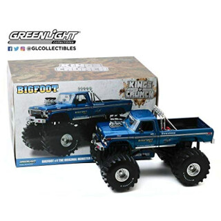 Greenlight Collectibles 1:18 Kings of Crunch - Bigfoot #1 - 1974 Ford F-250 Monster Truck with 66-Inch Tires