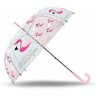 Kids Regenschirm, transparent, automatisch, 50 cm,...