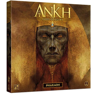 CoolMiniOrNot Inc | Ankh Götter Ägypten: Pharao Erweiterung | Brettspiel | Alter 14+ | 2-5 Spieler | 90 Minuten Spielzeit