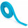 Zuru-Mayka 34636 Block Tape 2 Noppen 1m Licht Blauw