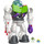 Fisher-Price Imaginext GLK18 - Disney Pixar Toy Story 4 Buzz Lightyear 3 in 1 Roboter, Spielzeug ab 3 Jahre,