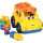 MEGA Bloks GCX10 - Kleines Fahrzeug Schulbus, 6 Teile, Spielzeug ab 1 Jahr
