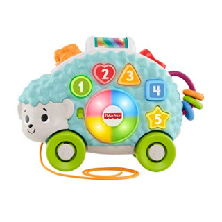 Fisher-Price GJB05 - BlinkiLinkis Igel, interaktives Lernspielzeug, deutschsprachig, Babyspielzeug ab 9 Monaten,