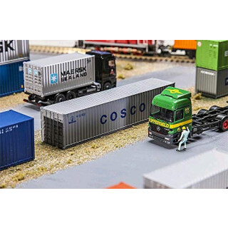 Faller FA 180845 - 40 Container Cosco, Zubehör für die Modelleisenbahn, Modellbau