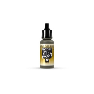 Vallejo Model Air Acrylfarbe, 17 ml German Green