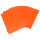 10 Docsmagic.de Trading Card Deck Divider Orange - Kartentrenner  - 68 x 97 mm