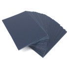 50 Docsmagic.de Trading Card Deck Divider Blue - Kartentrenner Blau - 68 x 97 mm