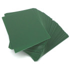 50 Docsmagic.de Trading Card Deck Divider Green - Kartentrenner Grün - 68 x 97 mm