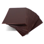 50 Docsmagic.de Trading Card Deck Divider Brown -...
