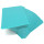 50 Docsmagic.de Trading Card Deck Divider Mint - Kartentrenner Aqua - 68 x 97 mm