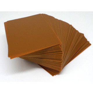 50 Docsmagic.de Trading Card Deck Divider Gold - Kartentrenner Gold - 68 x 97 mm