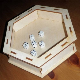 Hex Dice Tray MINT/New