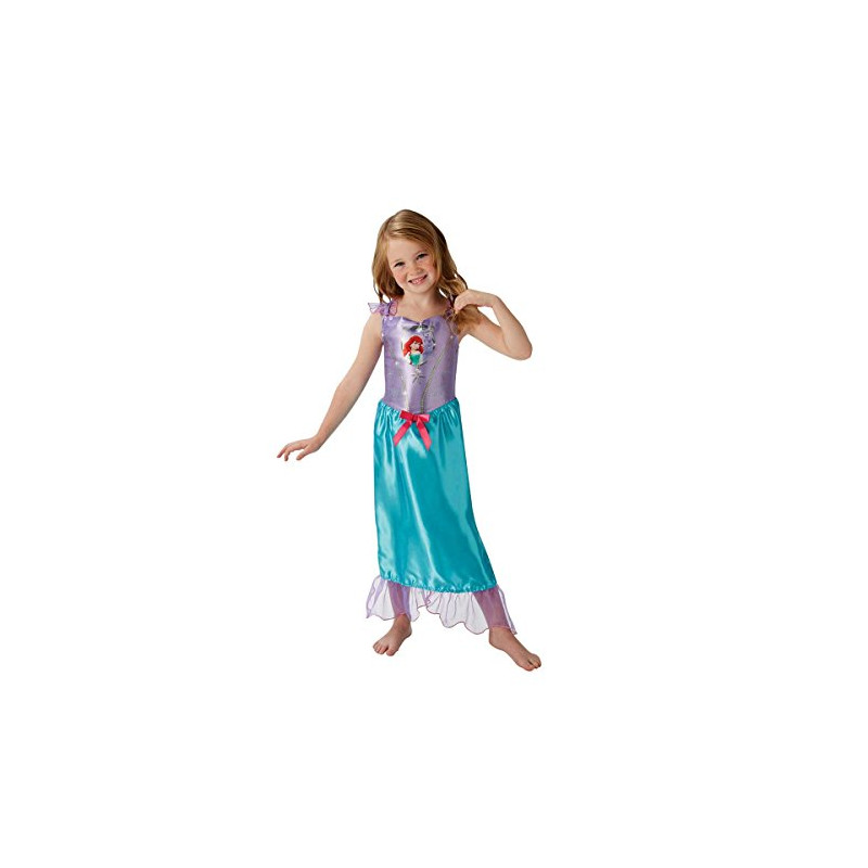 Rubie's Arielle Meerjungfrau Kostüm Für Kinder - Blau-lila, Glitzernd, Mit Flossen-Design