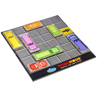 ThinkFun 76369 - MBS Rush Hour - Das geniale Stauspiel im Mitbring-Format