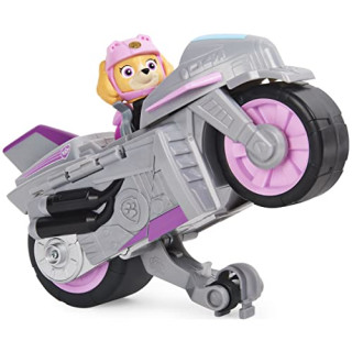 At Random Paw Patrol 6059253 Fahrzeug mit Retro-Scheuerung, mit 1 Sammelfigur, Paw Patrol – 6059253 – Spielzeug für Kinder ab 3 Jahren – Modell zufällig