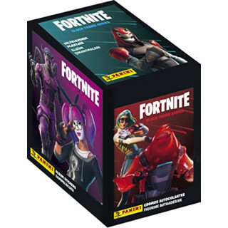 Panini France SA-FORTNITE Black Frame Series Stickers 50 Pochettes