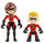 Incredibles 2 Disneys 2-3-Inch Mrs. Incredible Precool 2-Pack Elastigirl and Dash Pre Cool Figure