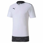 Puma Herren teamFINAL 21 Casuals Polo Poloshirt, White, XL