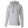 PUMA Herren Hoodie, Light Gray Heather, M