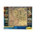 Aquarius 65370 Puzzle Herr der Ringe, Karte 1000 Teile,...