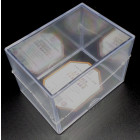 Docsmagic.de 2-Piece Card Box 150-Count Slide - Clear...