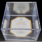 Docsmagic.de 2-Piece Card Box 200-Count Slide - Clear Acrylic Deck Storage - Kartenbox Durchsichtig