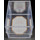 4x Docsmagic.de 2-Piece Card Box 150-Count Slide - Clear Acrylic Deck Storage - Kartenbox Durchsichtig
