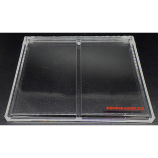 Docsmagic.de Acrylic Display for 2-Booster Packs Magnetic Lid - UV-Safe - PKM MTG YGO - Schaukasten