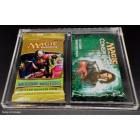 Docsmagic.de Acrylic Display for 2-Booster Packs Magnetic Lid - UV-Safe - PKM MTG YGO - Schaukasten