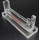 Docsmagic.de Acrylic Stand Clear for PSA/BGS Card Cases - Standfuß