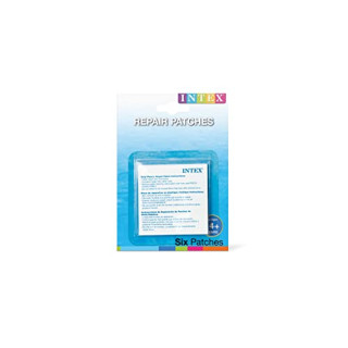 Intex Pool Reparaturflicken - 6 Stück - Transparent - 7 x 7 cm