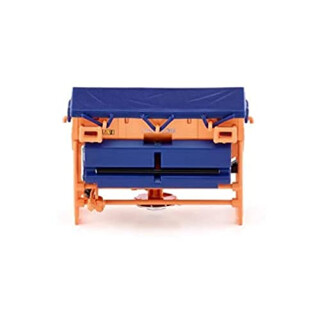 WIKING 077389 Schmidt Traktorstreuer Traxos FS 12, Modell, 1:32, Metall/Kunststoff, Ab 14 Jahre, Viele Funktionen, Bewegliches Heckanbaugerät