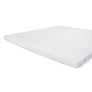 Walra Spannbettlaken Topper 160x200, 100% Baumwolle Spannbetttuch, Perfekte Matratzenpassform, Weiches Gefühl, Knitter- & Bügelfrei - Weiß