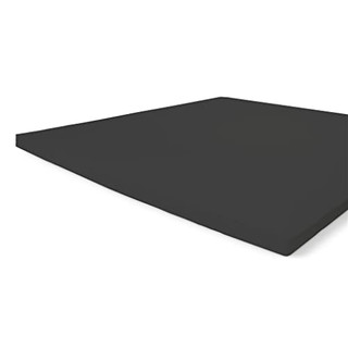 Walra Spannbettlaken Topper 180x200, 100% Baumwolle Spannbetttuch, Perfekte Matratzenpassform, Weiches Gefühl, Knitter- & Bügelfrei - Anthrazit