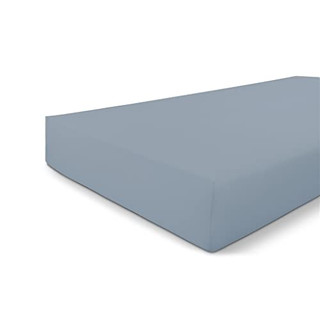 Walra Spannbettlaken Jersey 180x200, 100% Baumwolle Spannbetttuch, Perfekte Matratzenpassform, Weiches Gefühl, Knitter- & Bügelfrei - Anthrazit