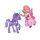 Simba 105733211 - Evi Love Unicorn Friend, Spielpuppe als süße Fee mit farbenfrohen Glitzerflügeln und niedlichem Einhorn, 12cm, ab 3 Jahren