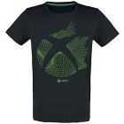 Difuzed Xbox Herren T-Shirt CORE Short Sleeve, Schwarz, L