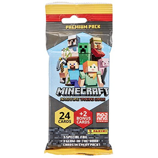 MINECRAFT TRAD CARDS- Fat Pack 24 Trad Cards