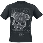 Difuzed The Elder Scrolls - Last Dragonborn Mens T-shirt...