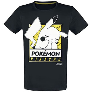 Difuzed Pokémon - Embarrassed Pika - Mens Short Sleeved T-shirt - XL