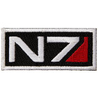 Mass Effect 3 Wappen N7 Logo Aufnäher - Patch -...